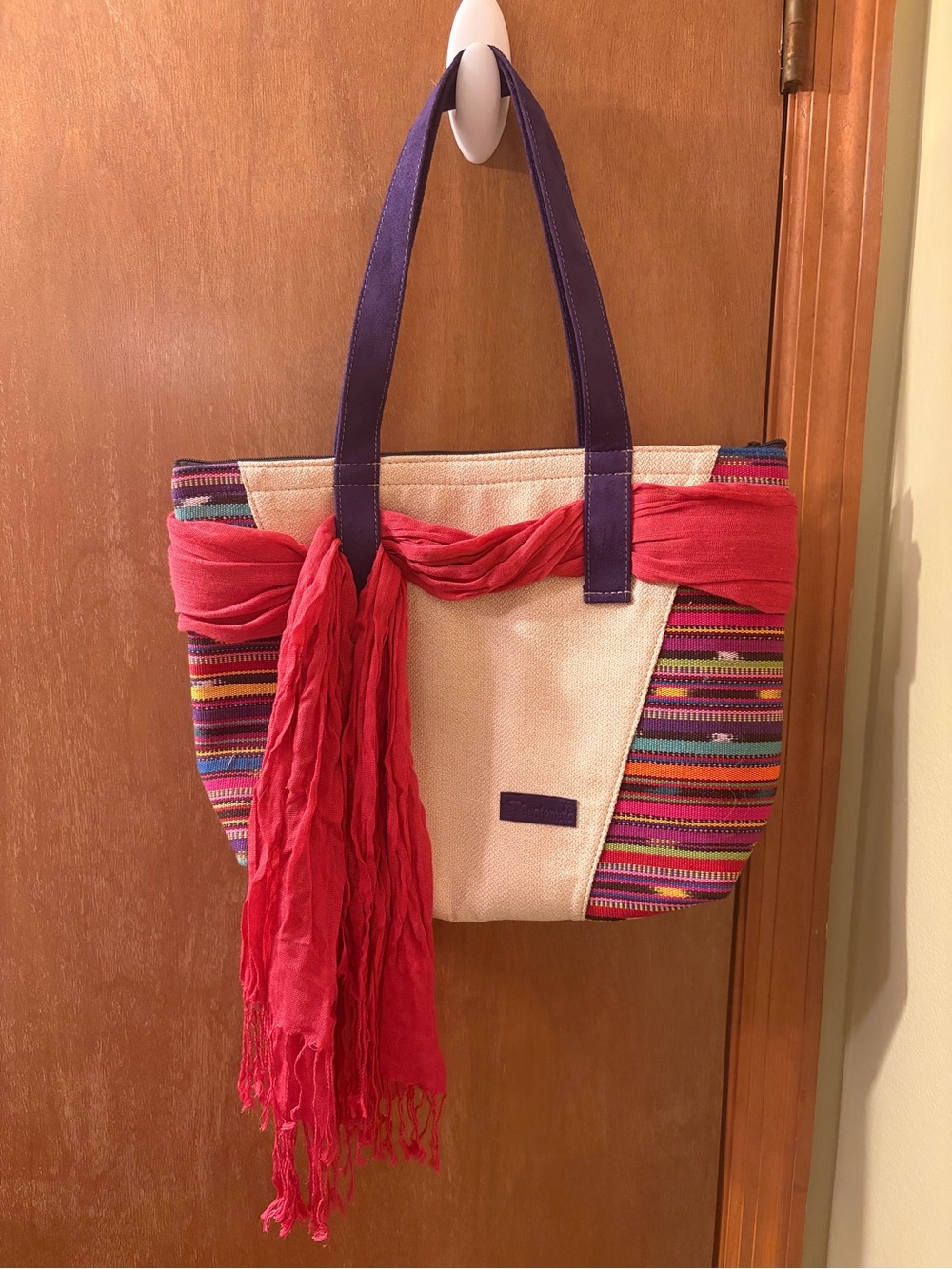 Guatemalan handmaid Mayan woven tote